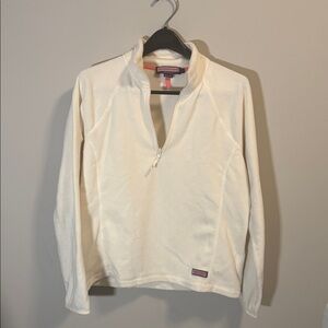 Vineyard Vines Cream Cowl Neck Sweater